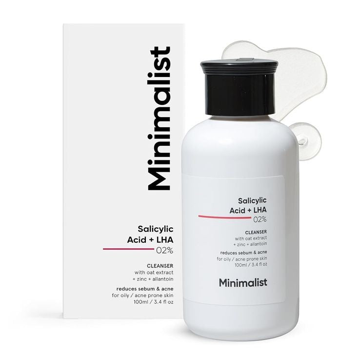 Minimalist 2% Salicylic Acid Face Wash for Oily, Acne-Prone Skin