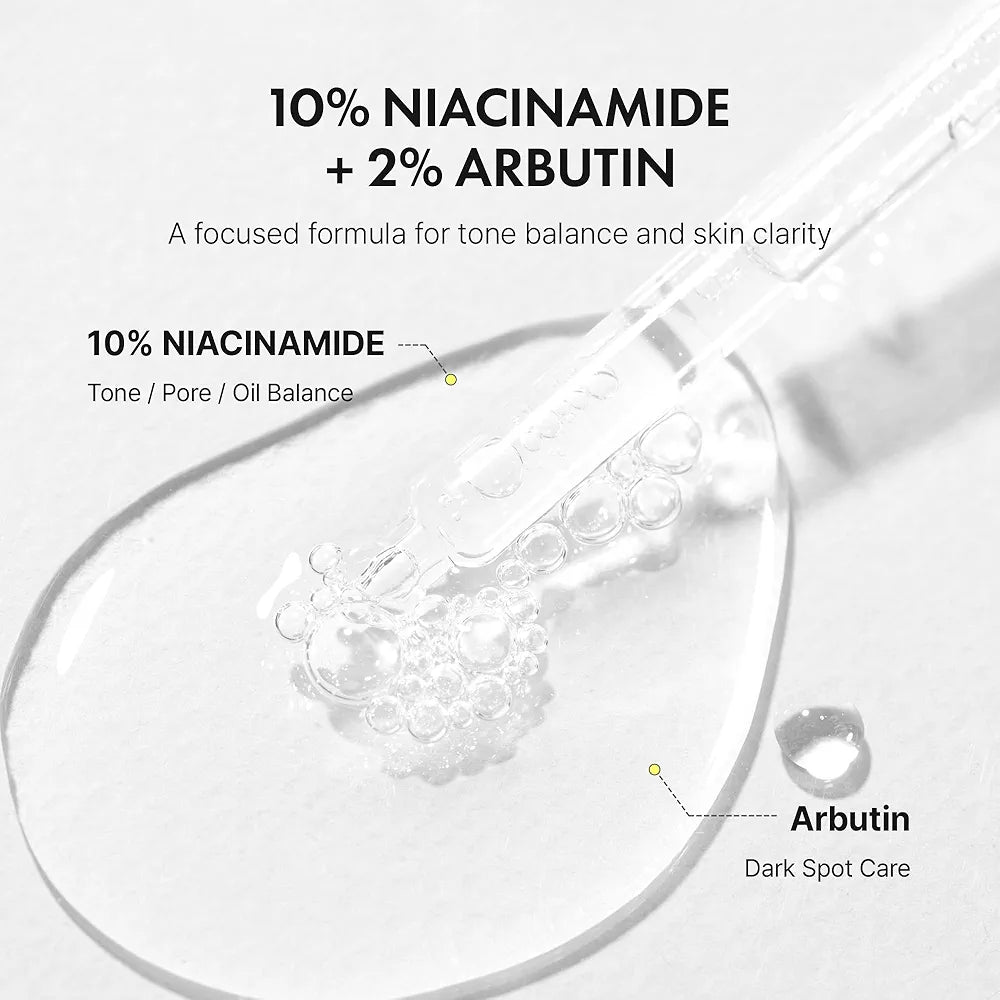 TIAM Vita B3 Source Serum | 10% Niacinamide + 2% Arbutin Dark Spot & Tone Correcting Serum