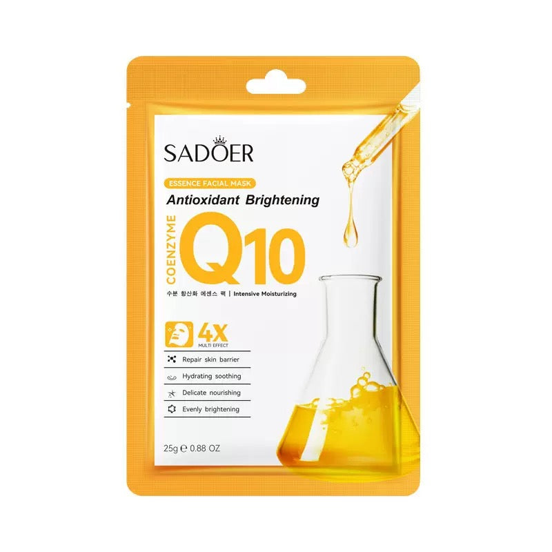 Coenzyme Q10 Antioxidant Brightening Face Mask