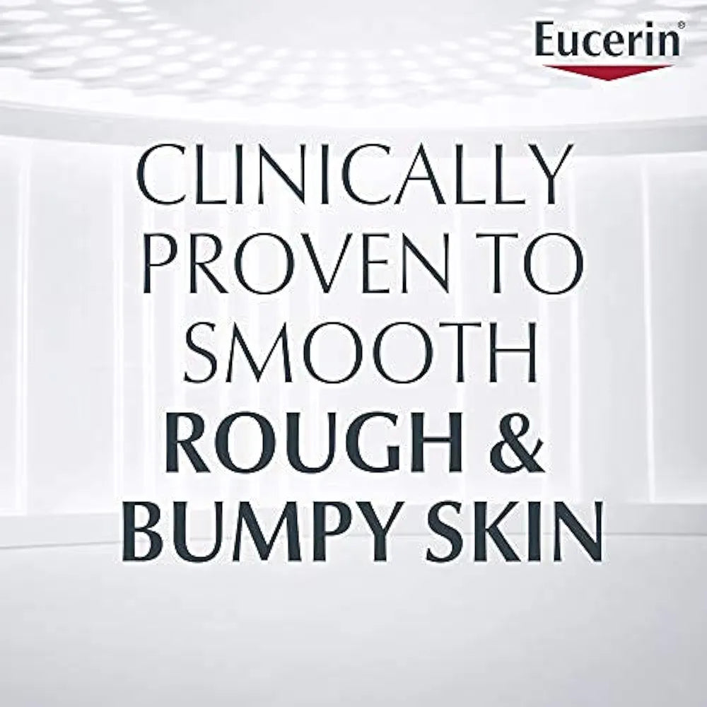 Eucerin Roughness Relief Body Lotion | 10% Urea-Enriched Moisturizer for Dry & Rough Skin (16.9 fl oz)