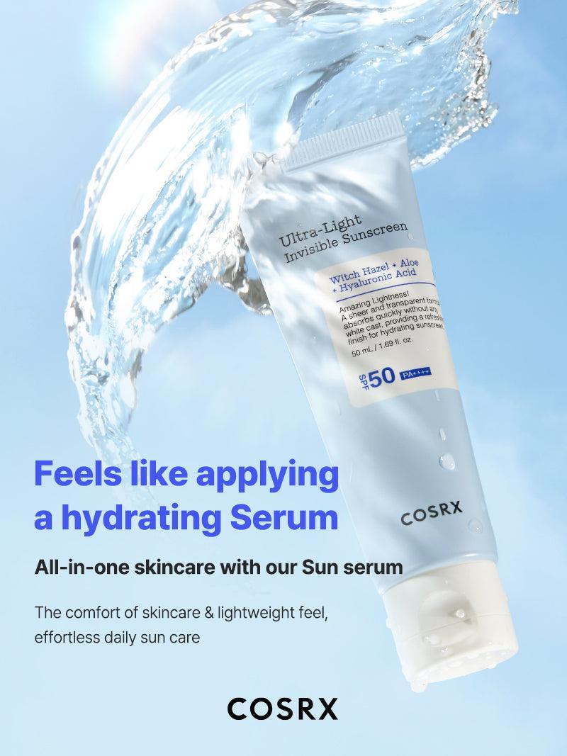 COSRX Ultra-Light Invisible Sunscreen SPF50 PA