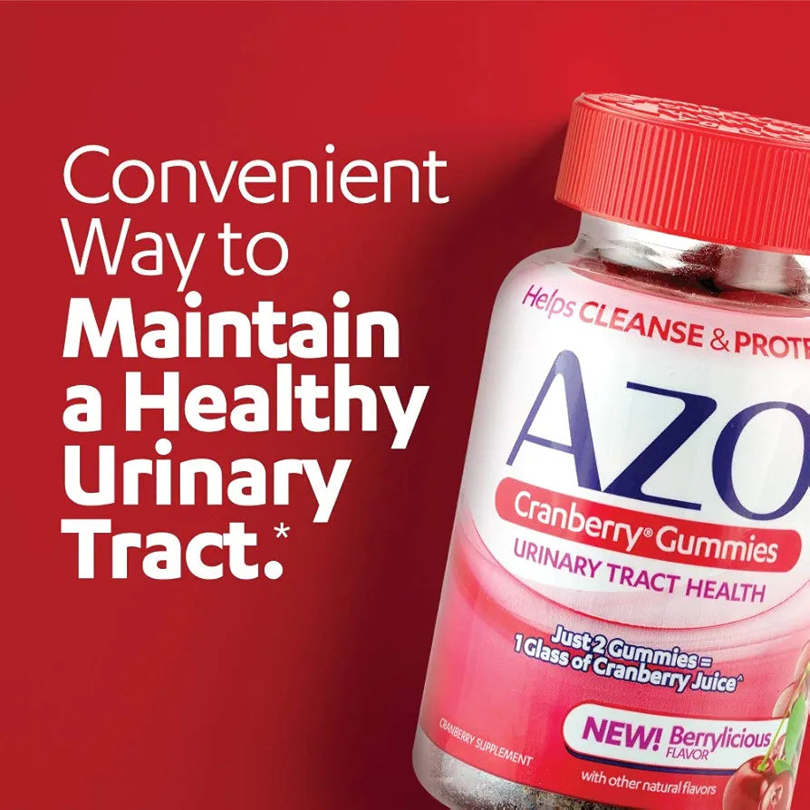 AZO Cranberry Urinary Tract Health Gummies