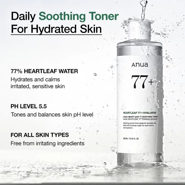 Anua Heartleaf 77+ Soothing Toner 250 ml