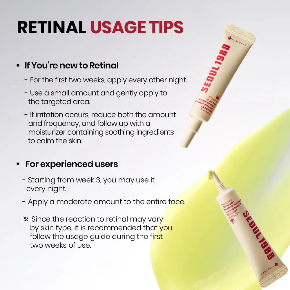 K-Secret Seoul 1988 Advanced Shot: Retinal Liposome 12% + Black Rice