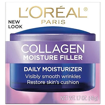 L’Oreal Paris Collagen Daily Face Moisturizer, Anti Aging Face Cream