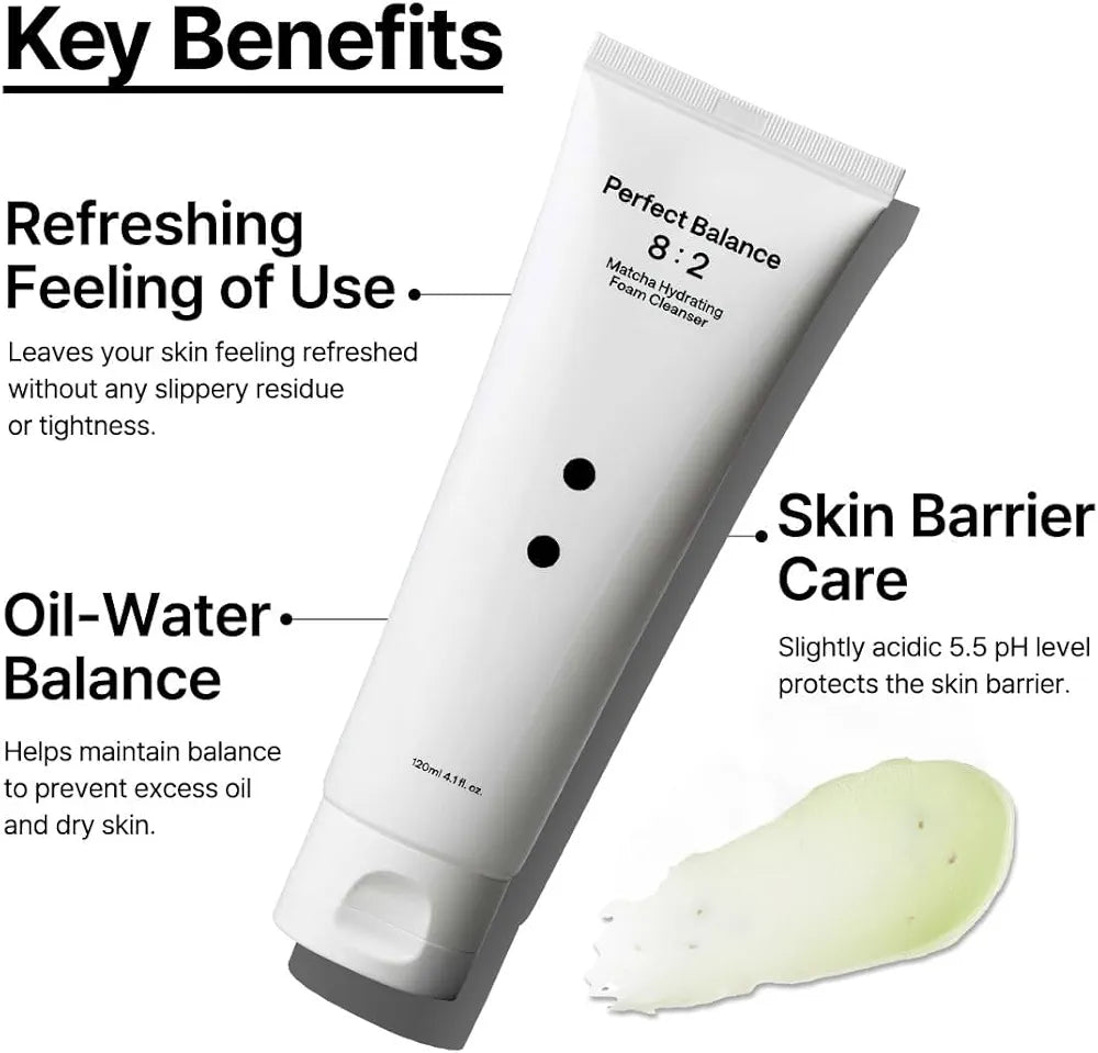 Perfect Balance Matcha Hydrating Foam Cleanser
