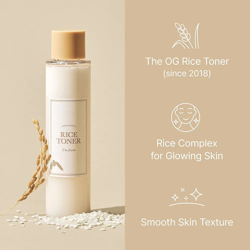 I’m From Rice Toner – Glow-Boosting Hydration (150ml)
