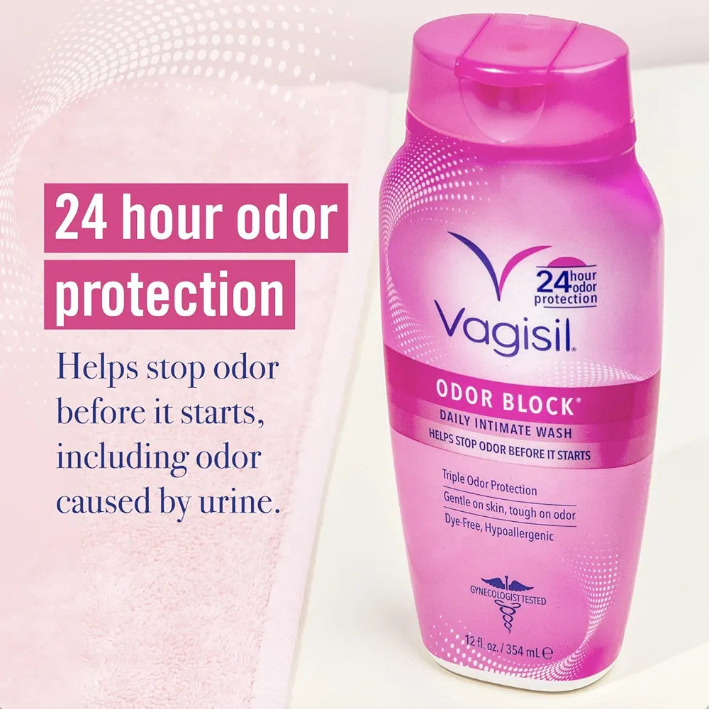 Vagisil Feminine Wash for Intimate Area Hygiene.