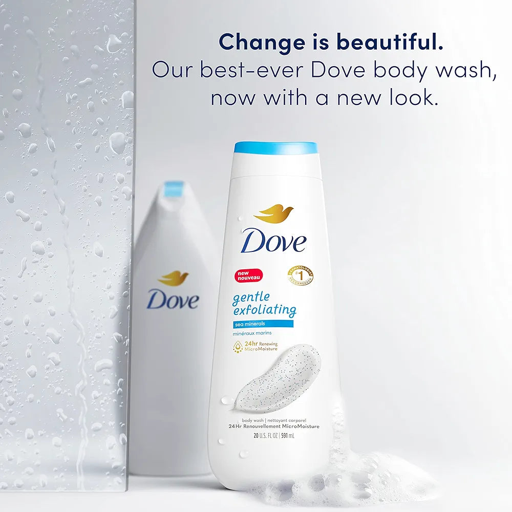 Dove Body Wash Gentle Exfoliating With Sea Minerals