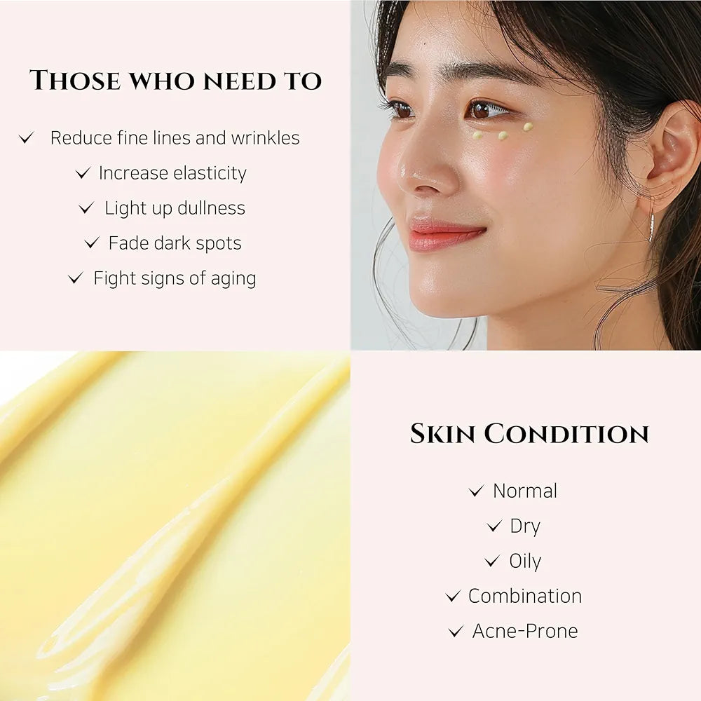 Beauty of Joseon Revive Eye Serum For Puffy Eye Bags, Fine Lines, Dark Circles and Wrinkles