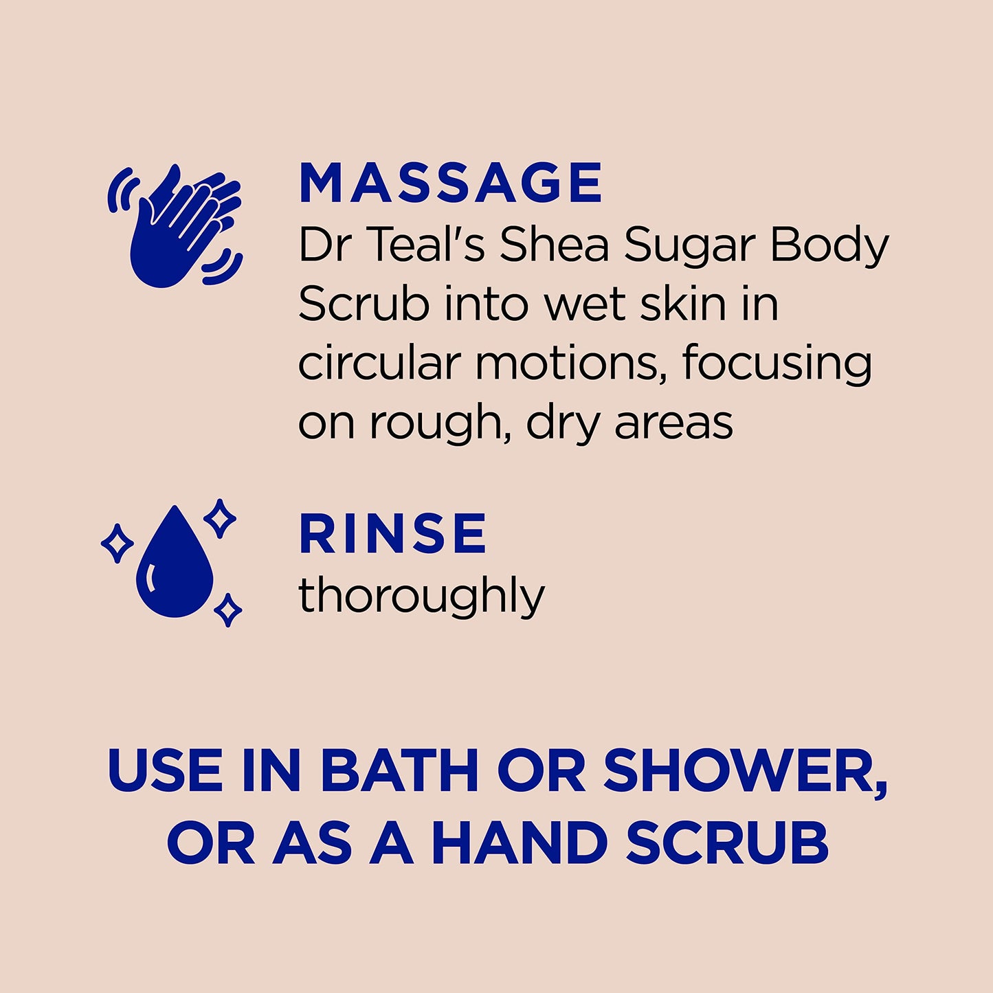 Dr Teal's Shea Sugar Scrub