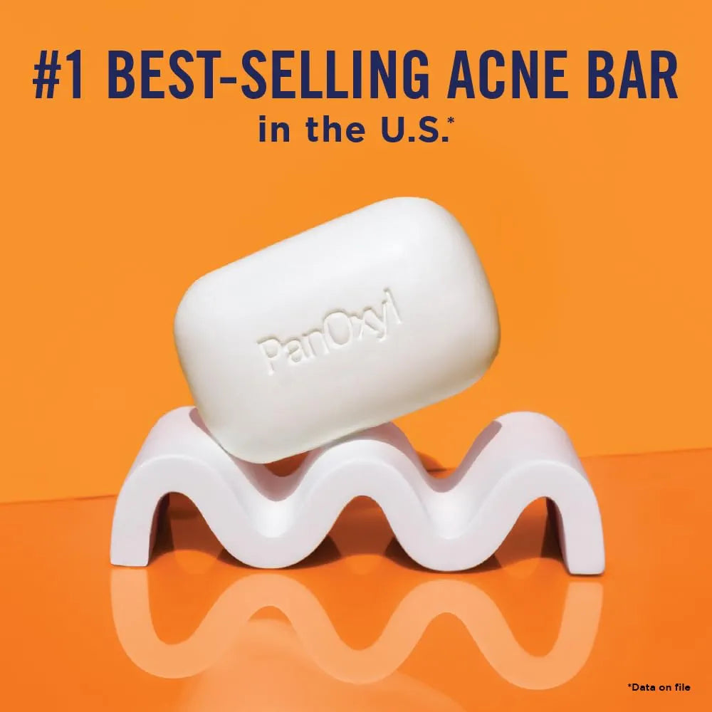 PanOxyl Acne Treatment Bar with 10% Benzoyl Peroxide (4 Oz)