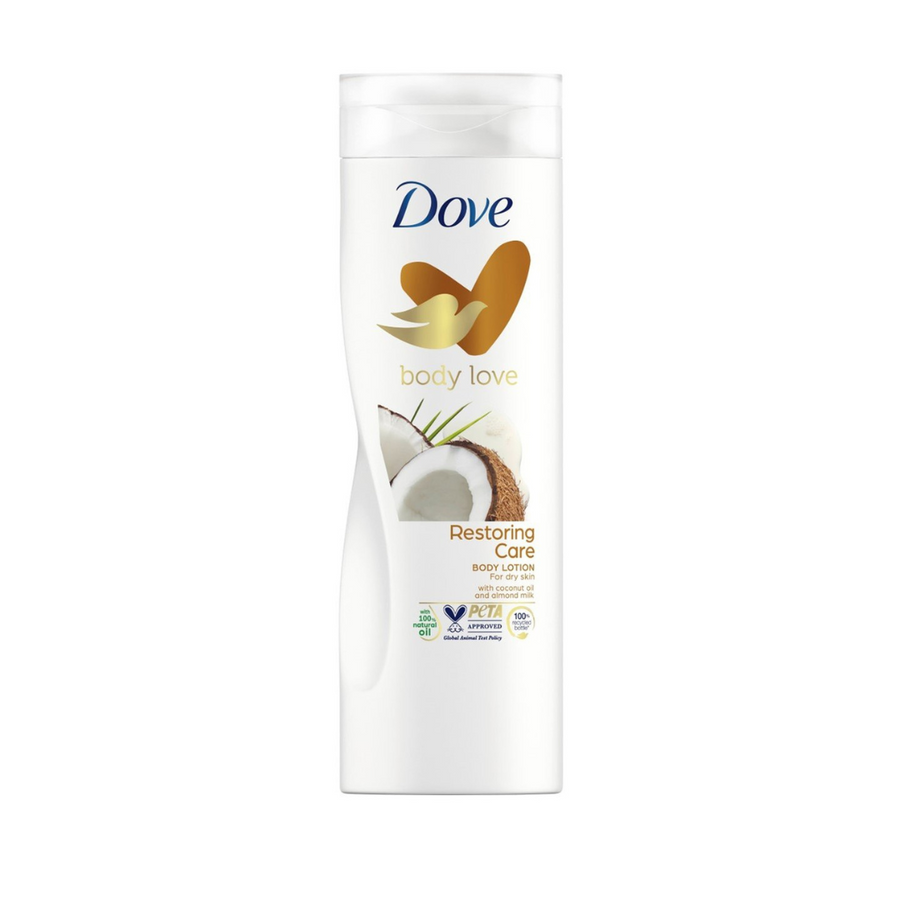 Dove Restoring Care Body Lotion with Coconut Oil & Almond Milk