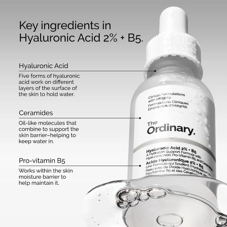 The Ordinary Hyaluronic Acid + B5 Serum with Ceramides