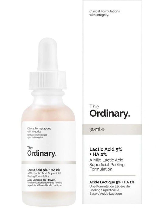 The Ordinary 5% Lactic Acid + HA Exfoliating Serum