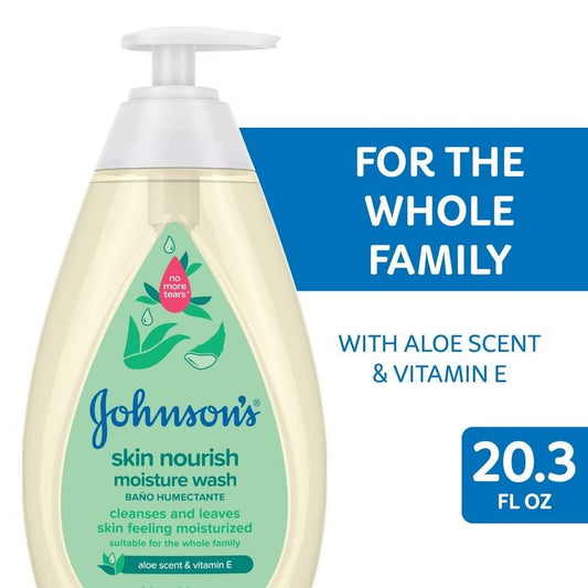 Johnson's Skin Nourishing Moisture Baby Body Wash with Aloe & Vitamin E