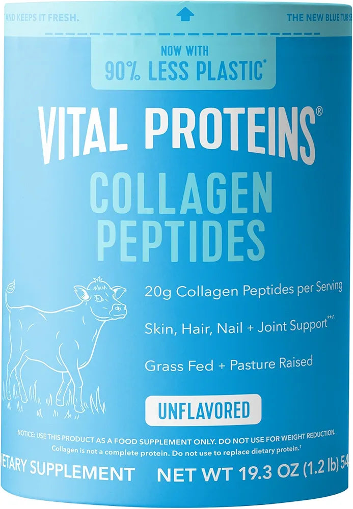 Vital Proteins Collagen Peptides Powder | Unflavored Collagen for Hair, Skin, Nails, Bones & Joints