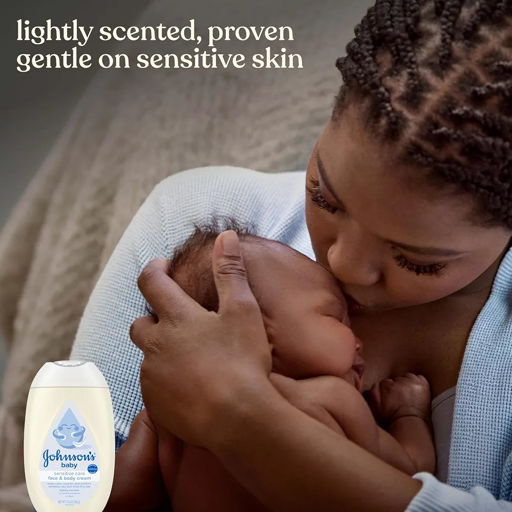 Johnson's Baby Sensitive Care Face & Body Cream
