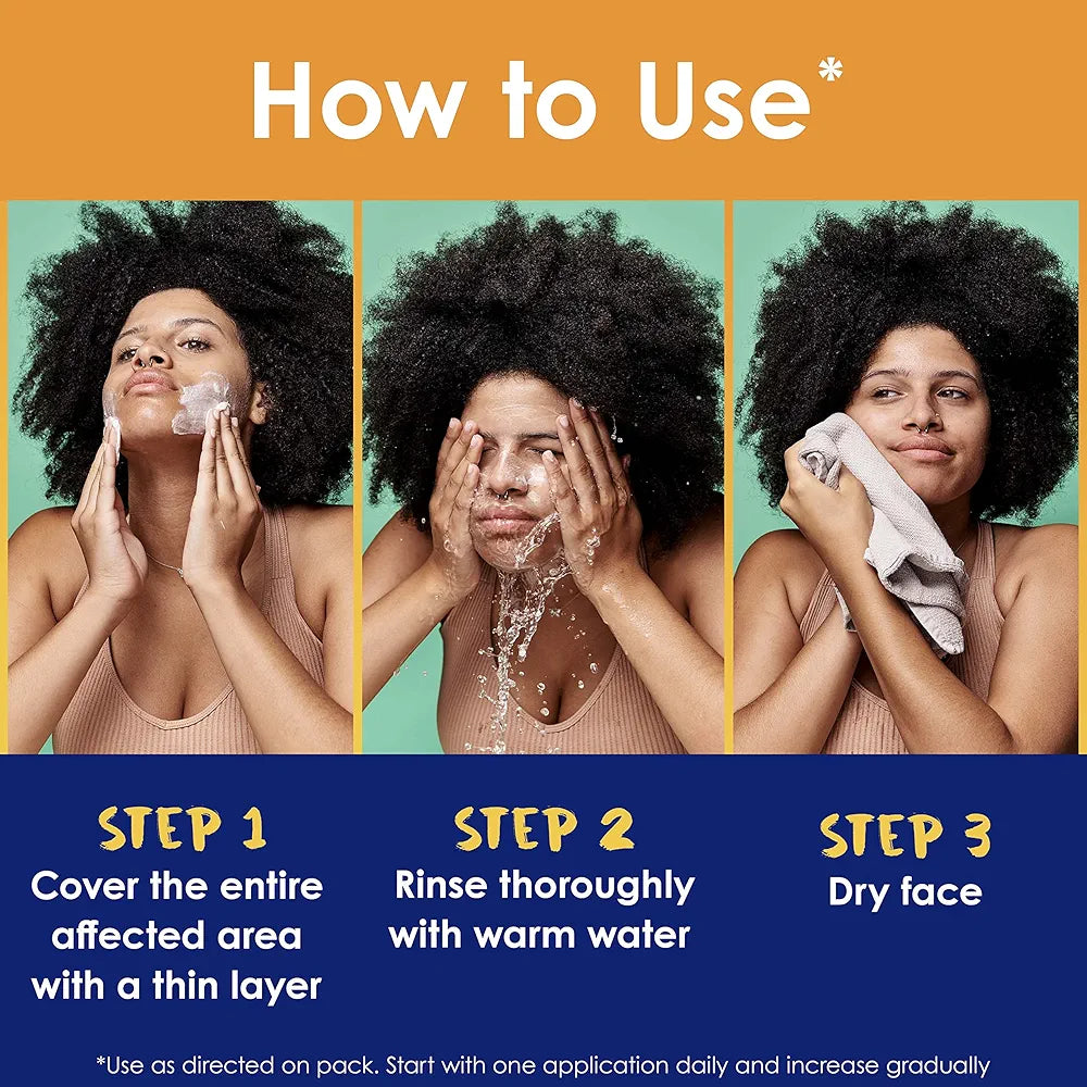 Clearasil Stubborn Acne Control 5in1 Exfoliating Wash with 2% Salicylic | Daily Acne Facial Cleanser