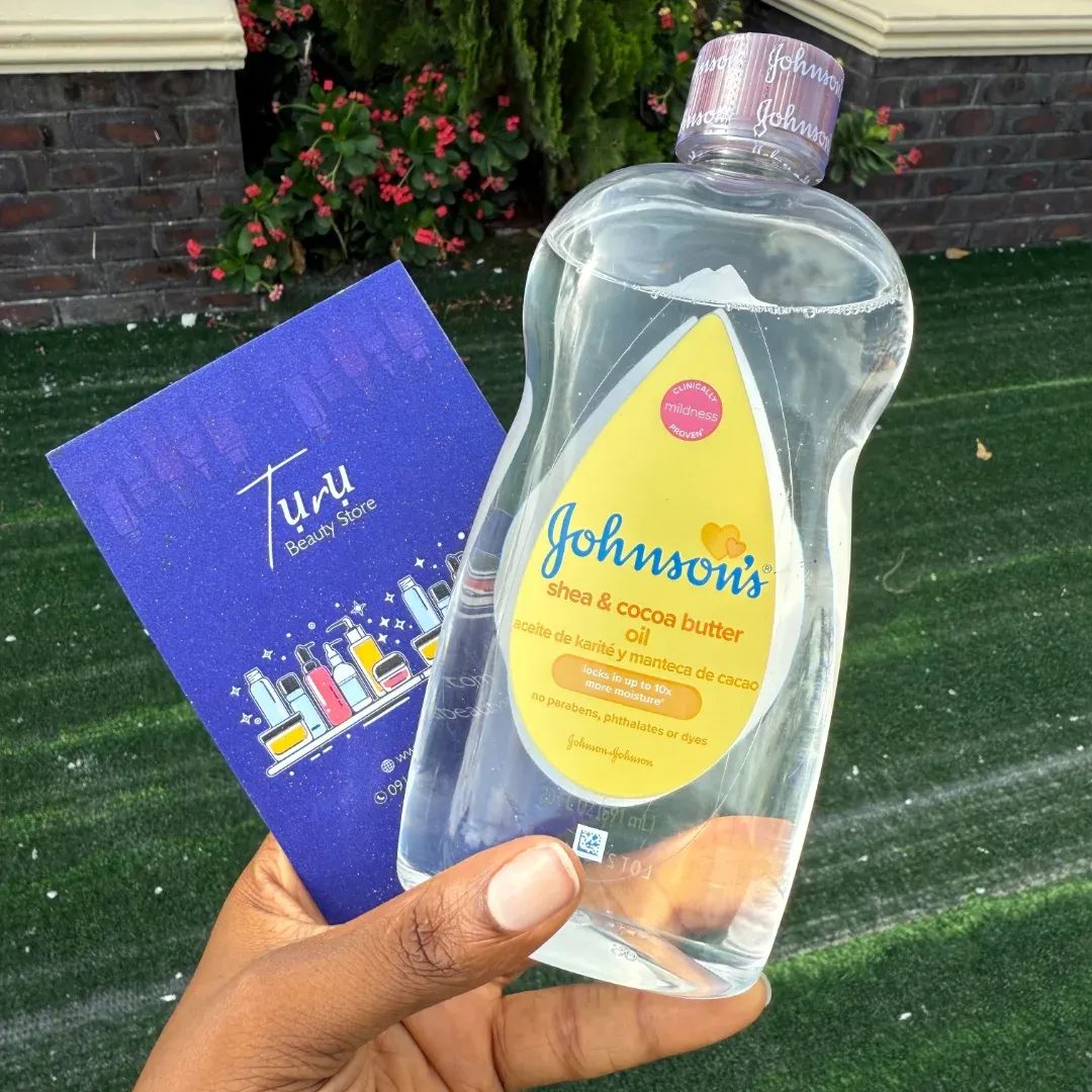 Johnson's Baby Shea and Cocoa Butter Oil (Biggest Size)