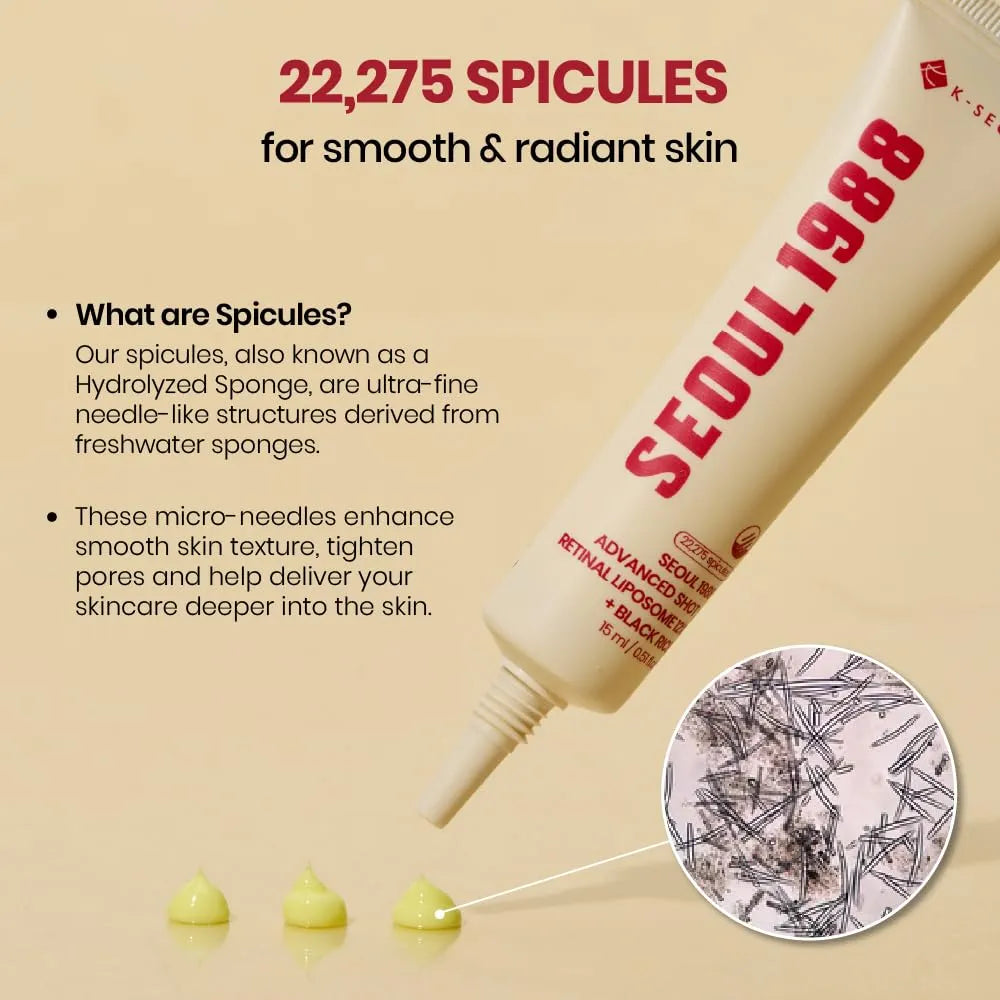 K-Secret Seoul 1988 Advanced Shot: Retinal Liposome 12% + Black Rice