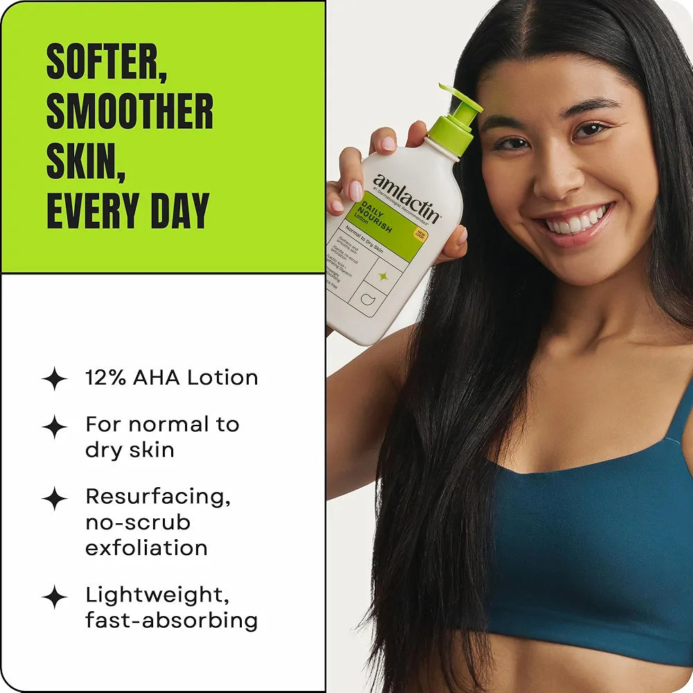 AmLactin 12% Daily Nourish Lotion for Normal to Dry Skin
