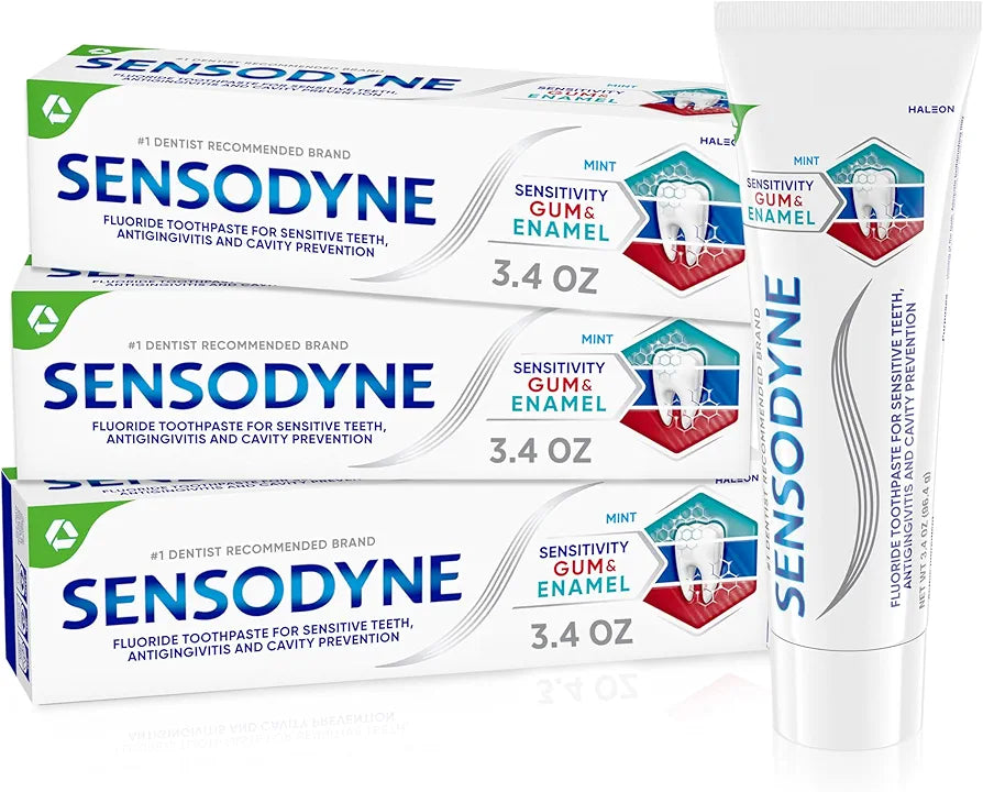 Sensodyne Sensitivity Gum and Enamel Toothpaste | Triple Protection