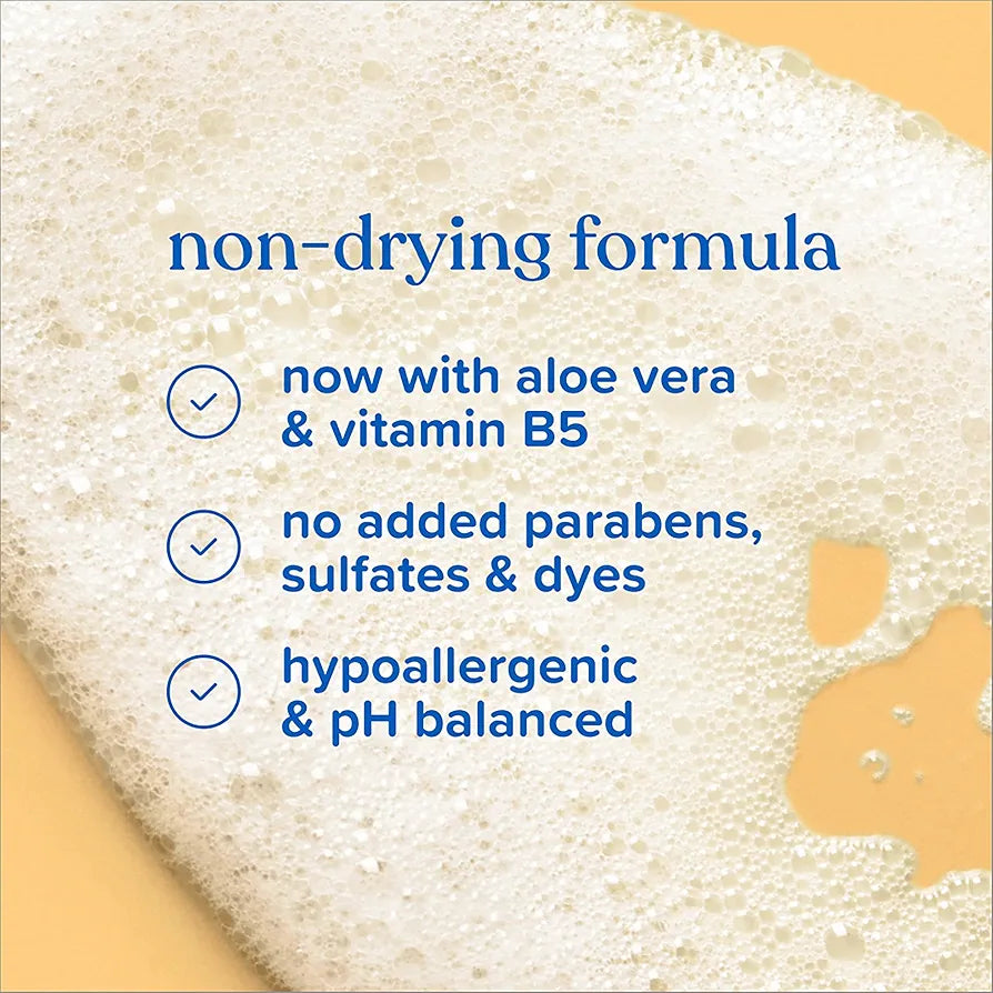 Johnson's Baby Body Wash & Shampoo with Aloe Vera & Vitamin B5