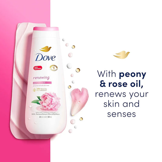 Dove Body Wash Renewing Peony and Rose Oil