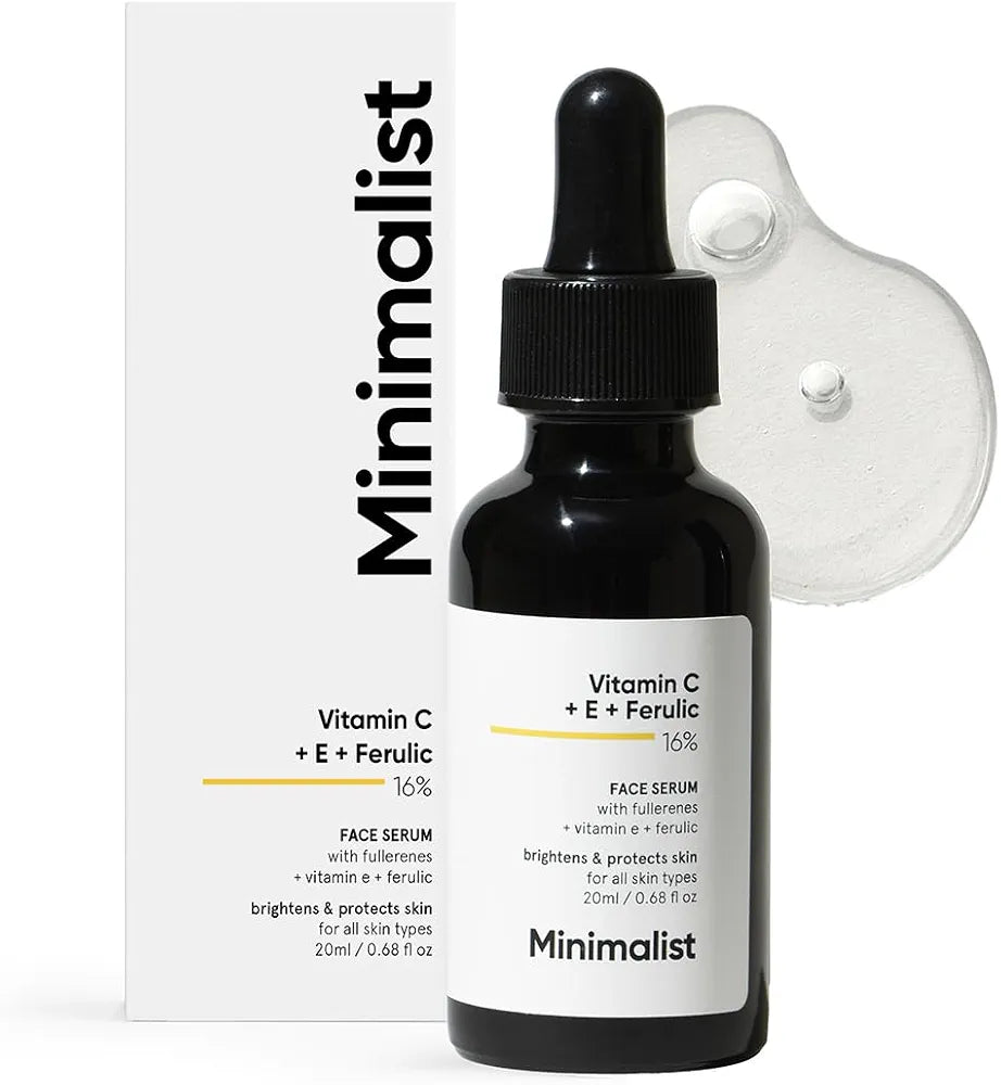 Minimalist Vitamin C Serum for Brightening