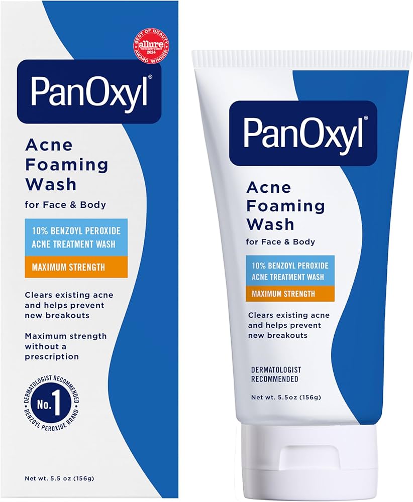 Panoxyl 10% Acne Foaming Wash (5.5 Oz)