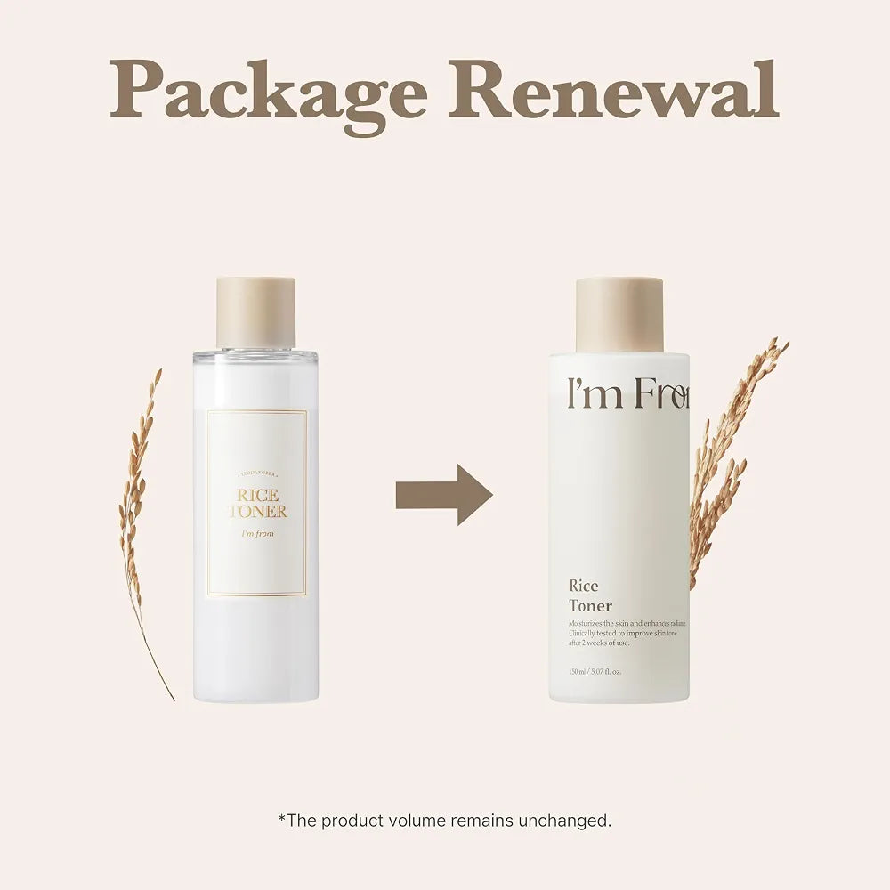 I'm From Rice Toner – Glow-Boosting Hydration (150ml)