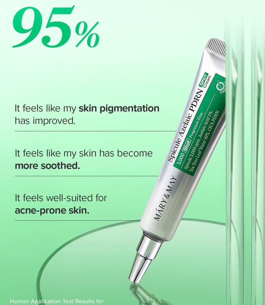 Mary&May Spicule Azelaic PDRN Spot Cream Set | Acne, Dark Spot & Pore Care 15g