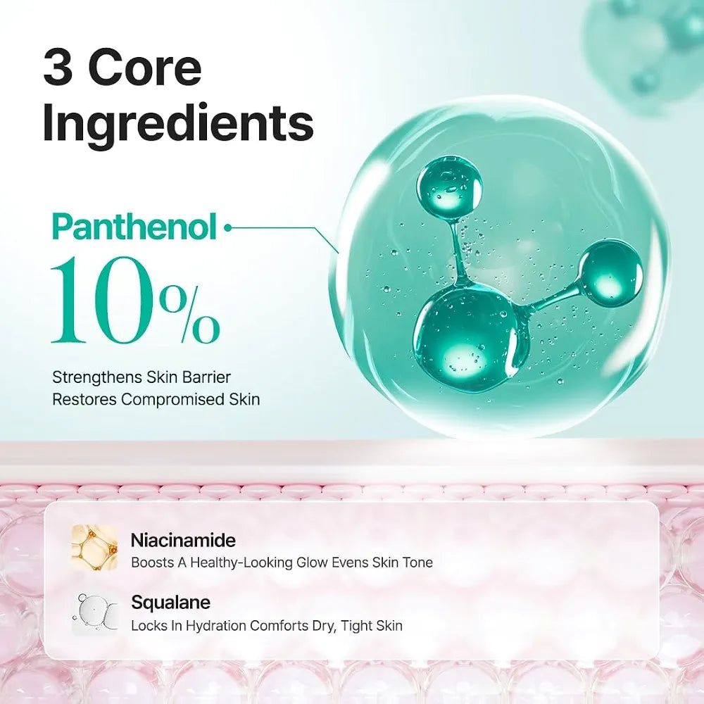PURITO Seoul Mighty Bamboo Panthenol Cream with 10% Panthenol | Bamboo Extract & Squalane for Damaged Skin Barrier | Dryness & Sensitive Skin | 100ml