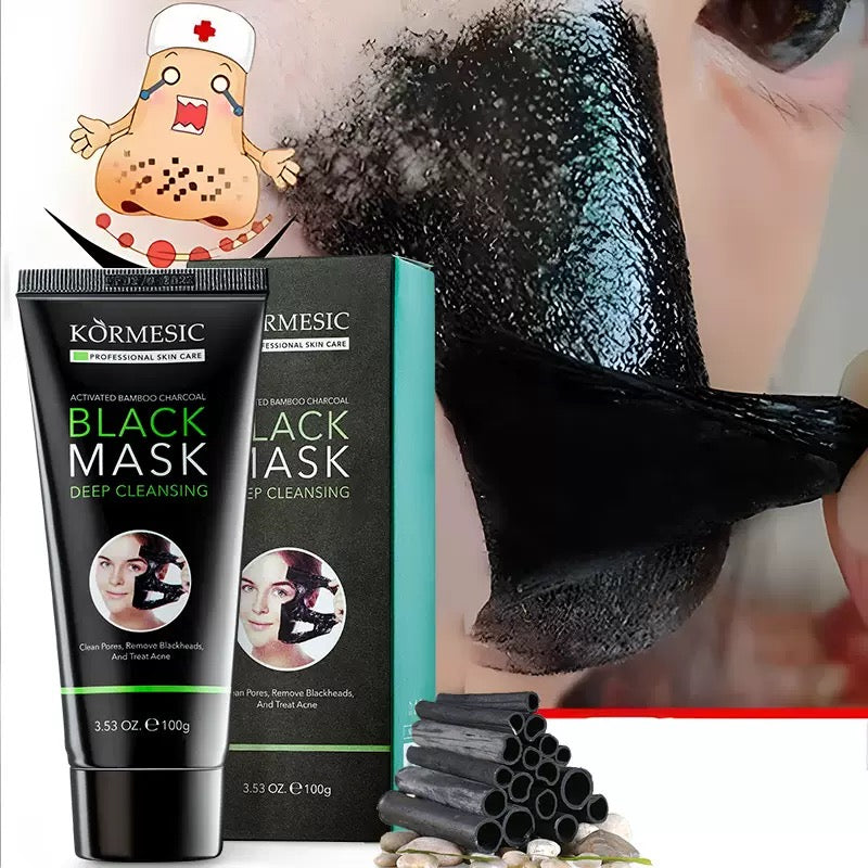 Activated Bamboo Charcoal Black Mask