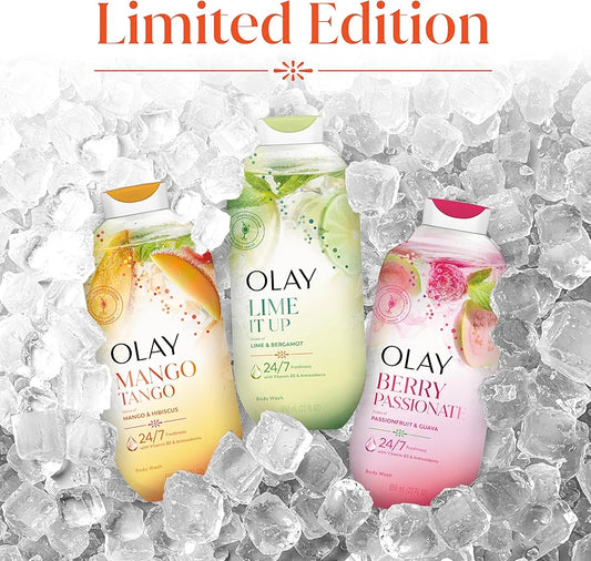 Olay Moisturising & Refreshing Body Wash Collection | 22 fl oz