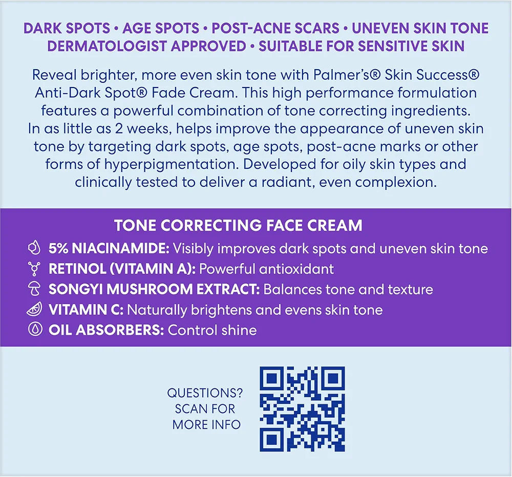 Palmer's Fade Cream for Oily Skin