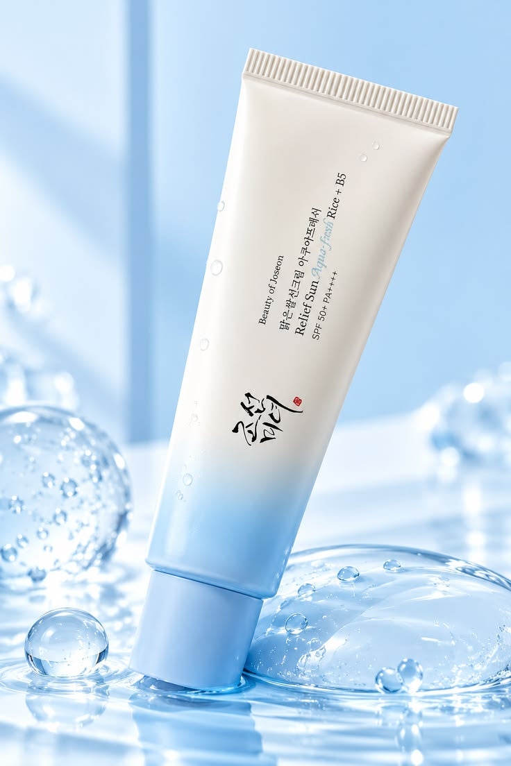Beauty of Joseon Relief Sun Aqua-Fresh Rice + B5 Sunscreen SPF50+ PA++++ for Oily & Combination Skin, 50ml