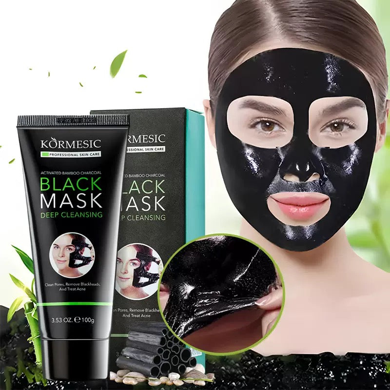 Activated Bamboo Charcoal Black Mask