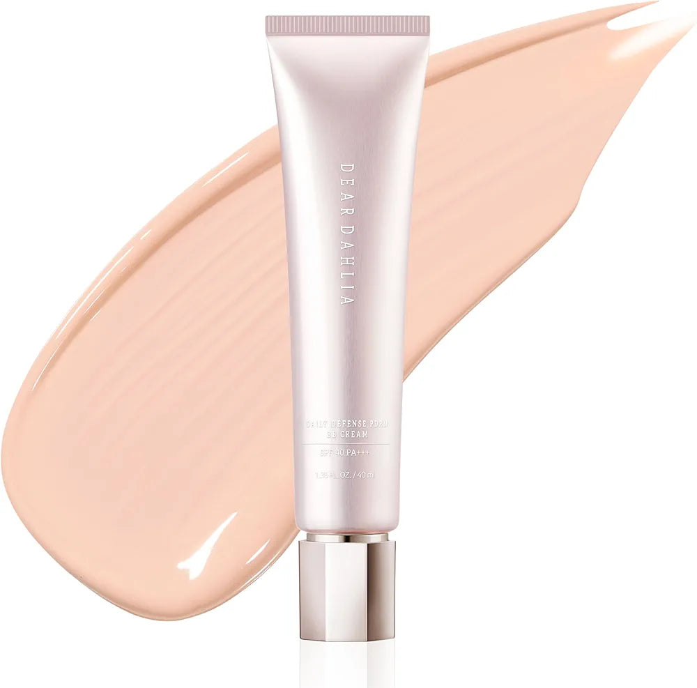 Dear Dahlia Daily PDRN BB Cream (Rosy Light) | Centella PDRN Skin Tint for Dewy Glass Skin