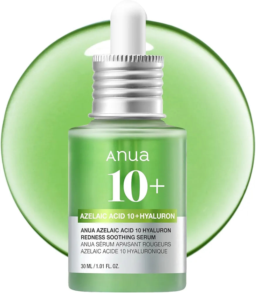Anua Azelaic Acid 10 Hyaluron Redness Soothing Serum 30ml – Acne, Redness & Blemish Serum