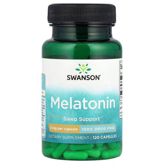 Swanson Melatonin – 3 mg, 120 Capsules