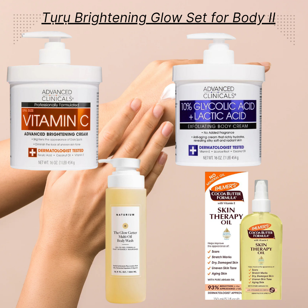 Tụrụ Brightening Glow Set for Body 2 (Premium)