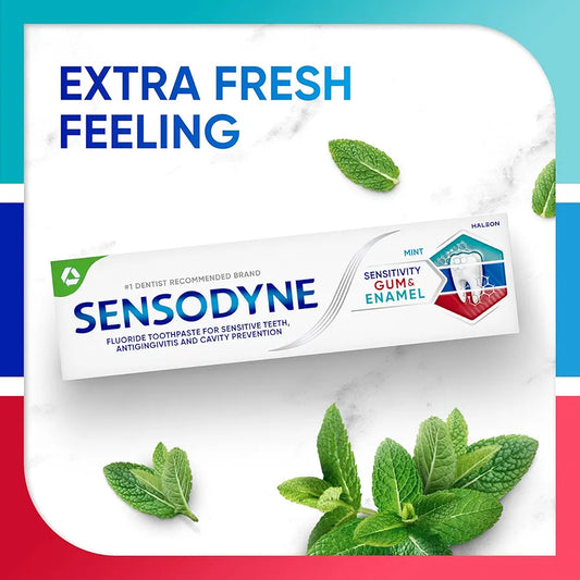 Sensodyne Sensitivity Gum and Enamel Toothpaste | Triple Protection