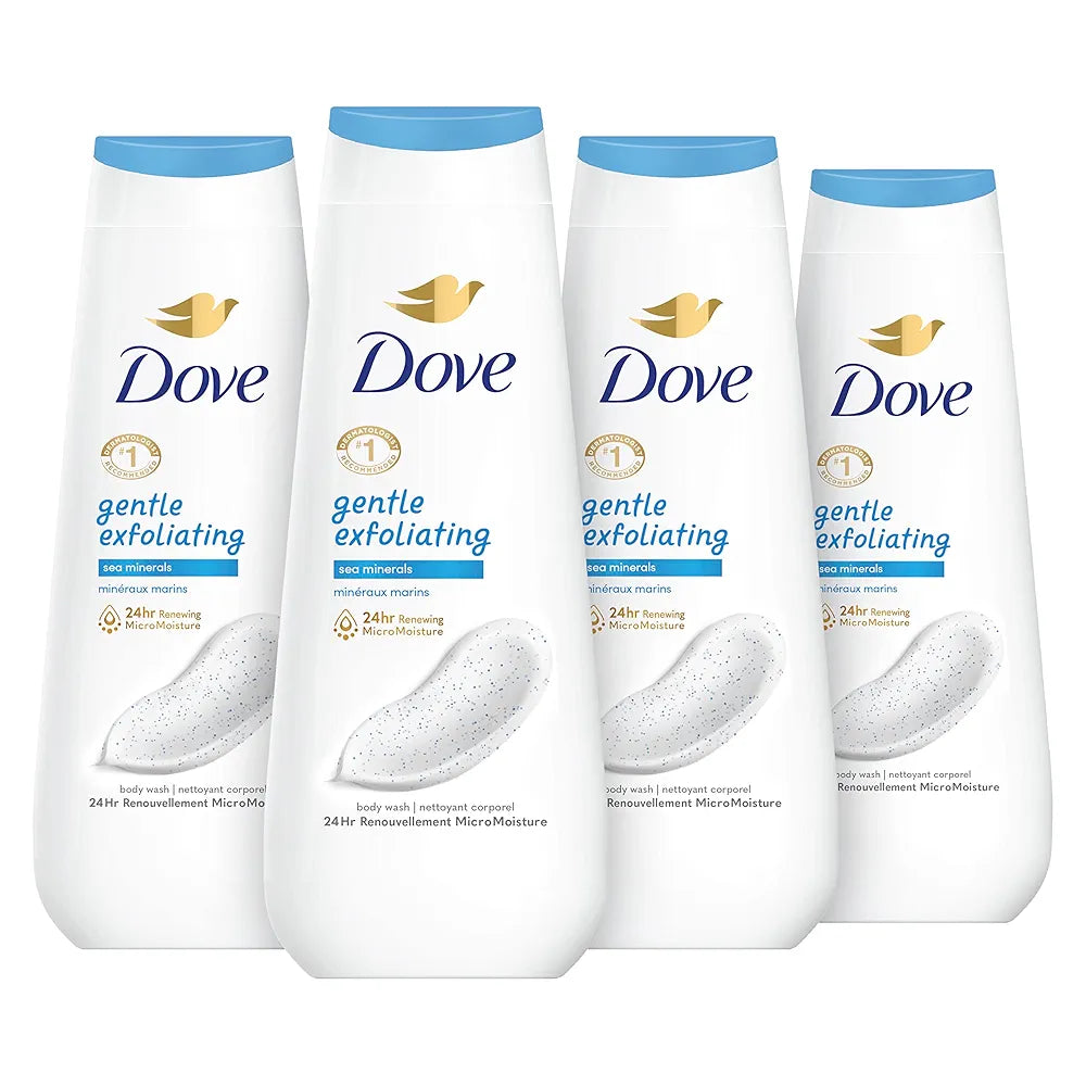 Dove Body Wash Gentle Exfoliating With Sea Minerals