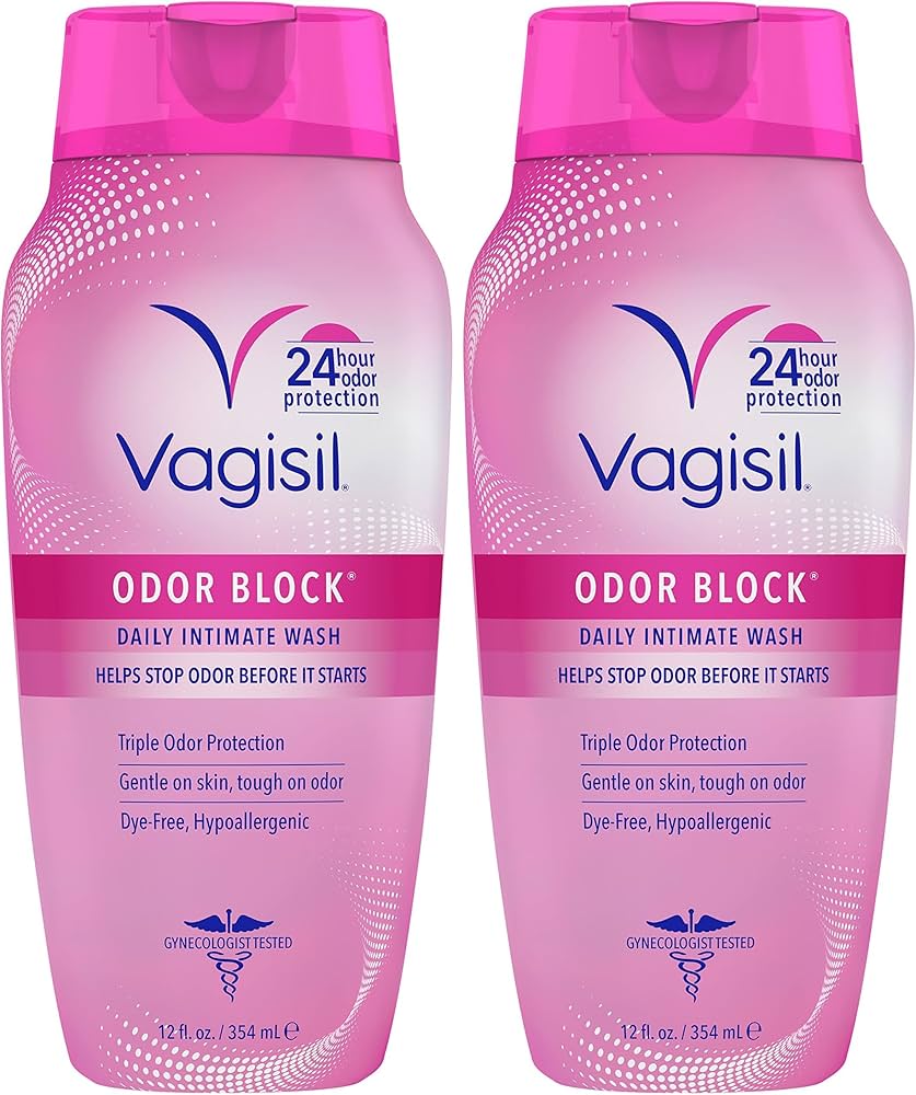 Vagisil Feminine Wash for Intimate Area Hygiene.
