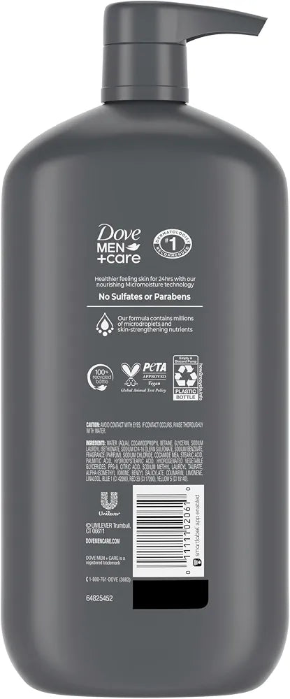 Dove Men+Care Clean Comfort Body & Face Wash | 30 oz