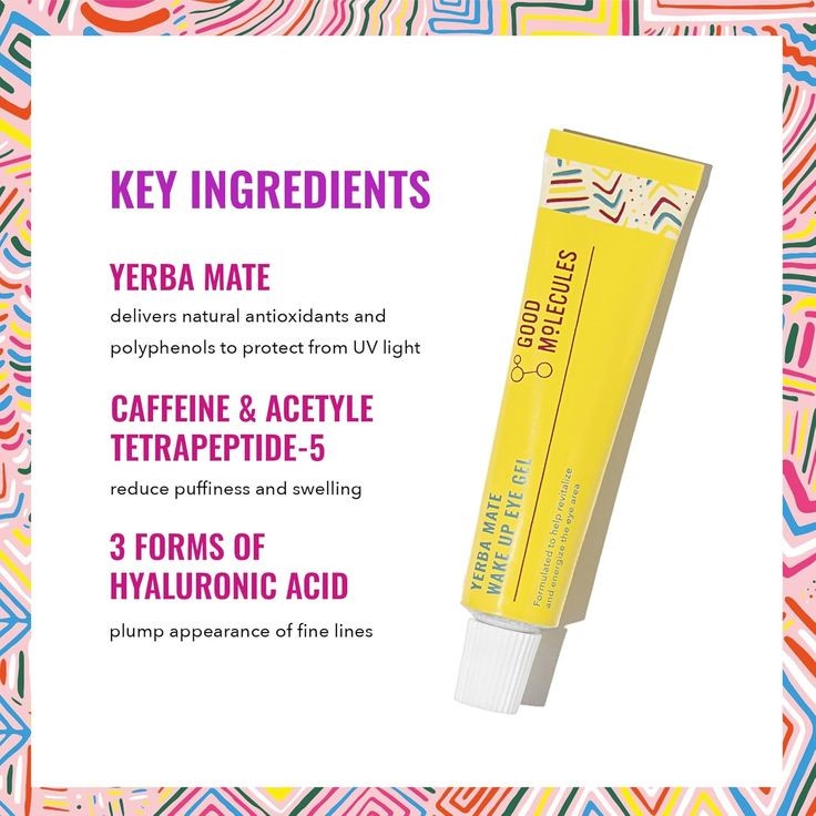 Good Molecules Yerba Mate Wake up Eye Gel