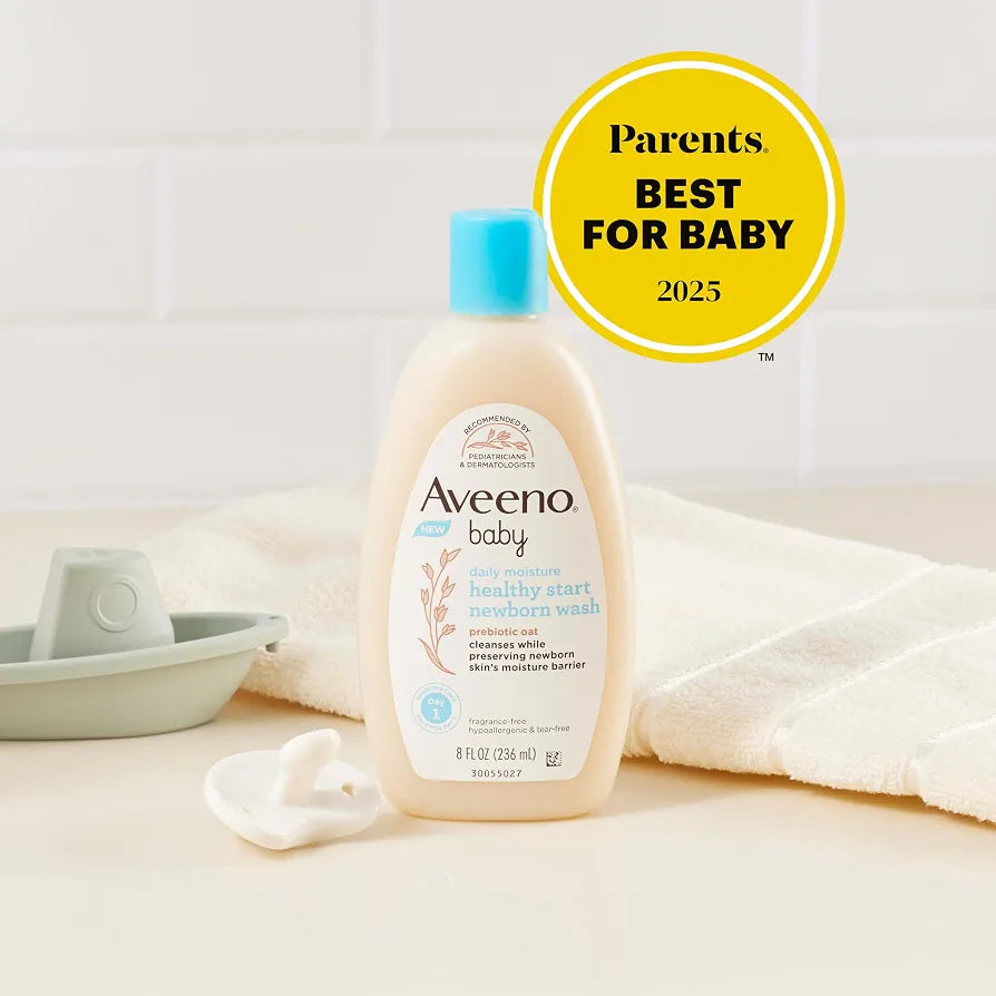 Aveeno Baby Healthy Start Nourishing Newborn Wash | 8 fl oz