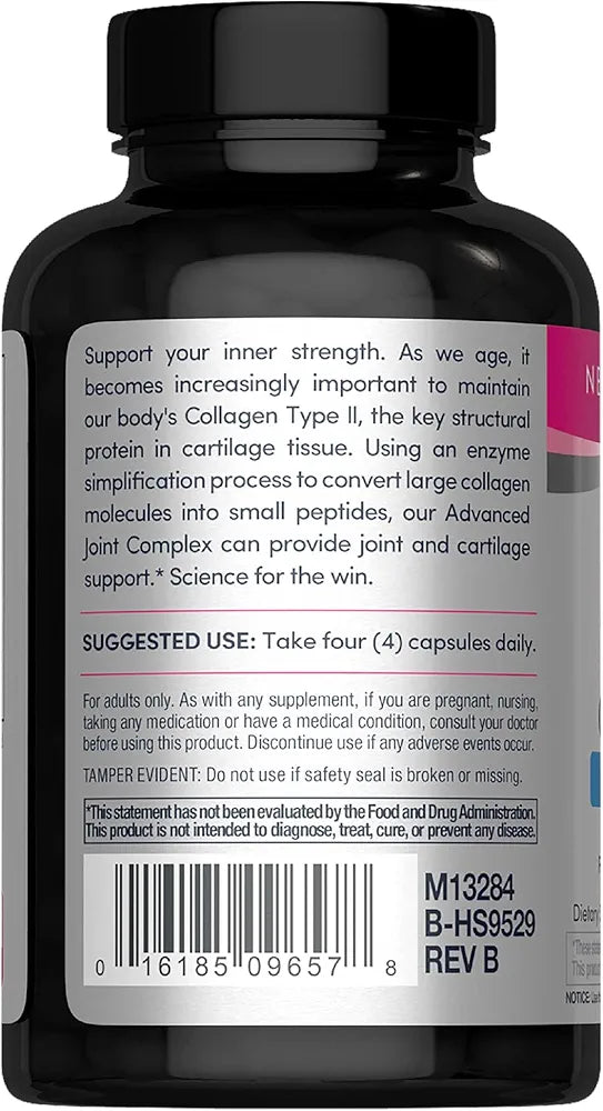 NeoCell Collagen Joint Complex – 120 Capsules | Type 2 Collagen + Hyaluronic Acid for Joint Support